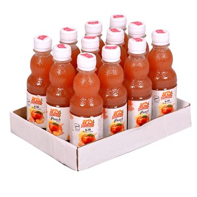 نوشیدنی هلو 125 _ 290 سی سی بسته 12 عددی